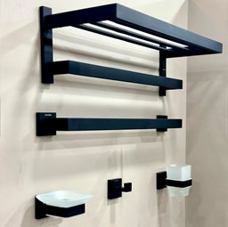 Picture for category Black bathroom accessories set